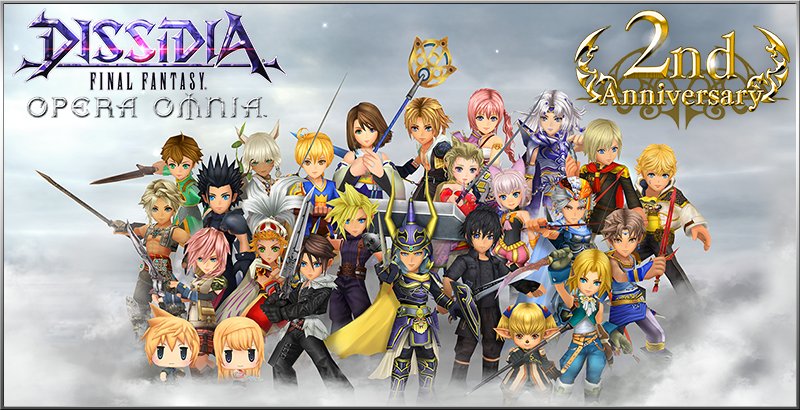 DISSIDIA FINAL FANTASY OPERA OMNIA 2nd Anniversary Campaign