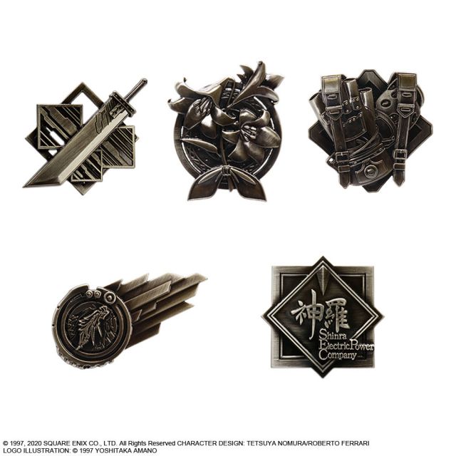 Final Fantasy VII Rremake PIN BADGE AERITH lottery Kuji D Prize FF7  03//2020