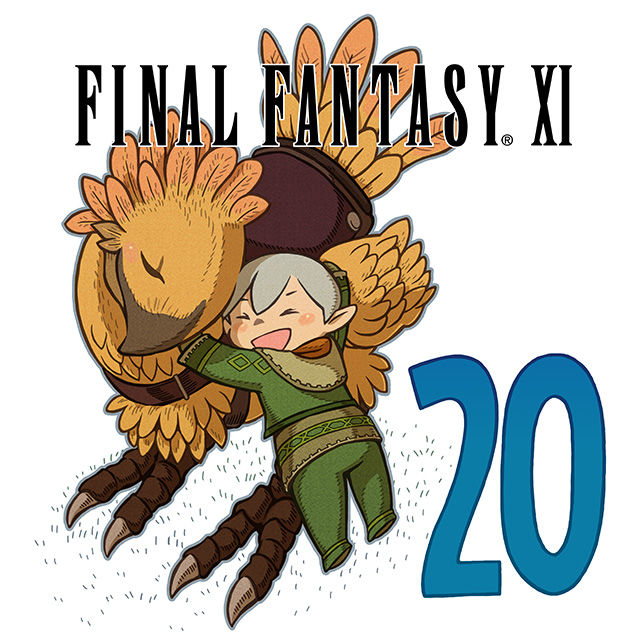 North America] [Pre-Order] FINAL FANTASY XI 18th Anniversary T-Shirt  Windurst, NEWS, FINAL FANTASY PORTAL SITE